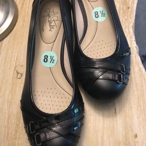 Black Wedge Shoes